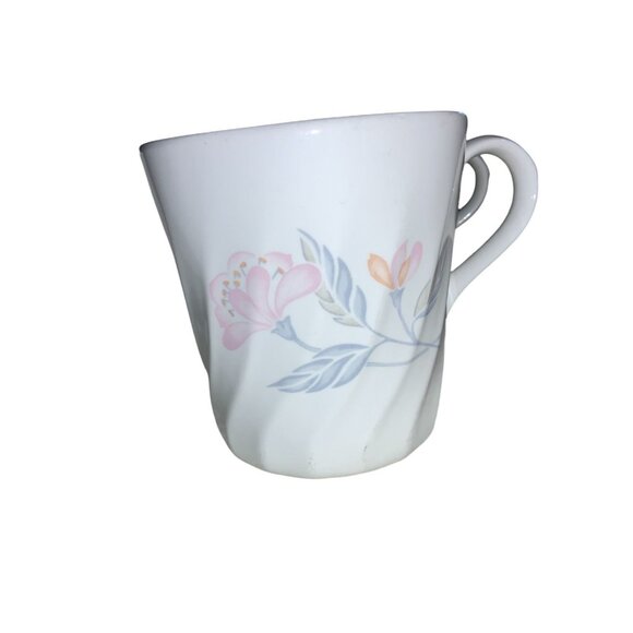 Corning Corelle Pink Trio Swirl Coffee Cups Tea Cup Mug Vintage (4) - Picture 2 of 5